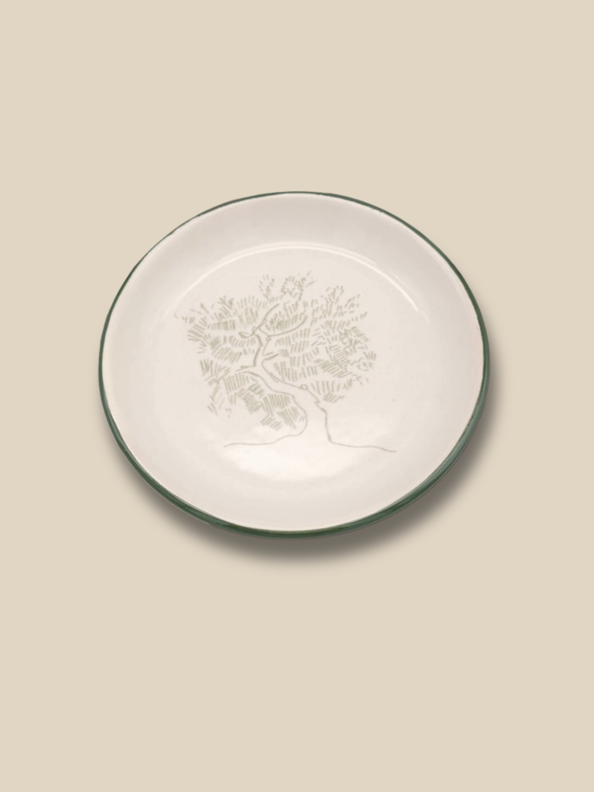 Ceramic dipping dish