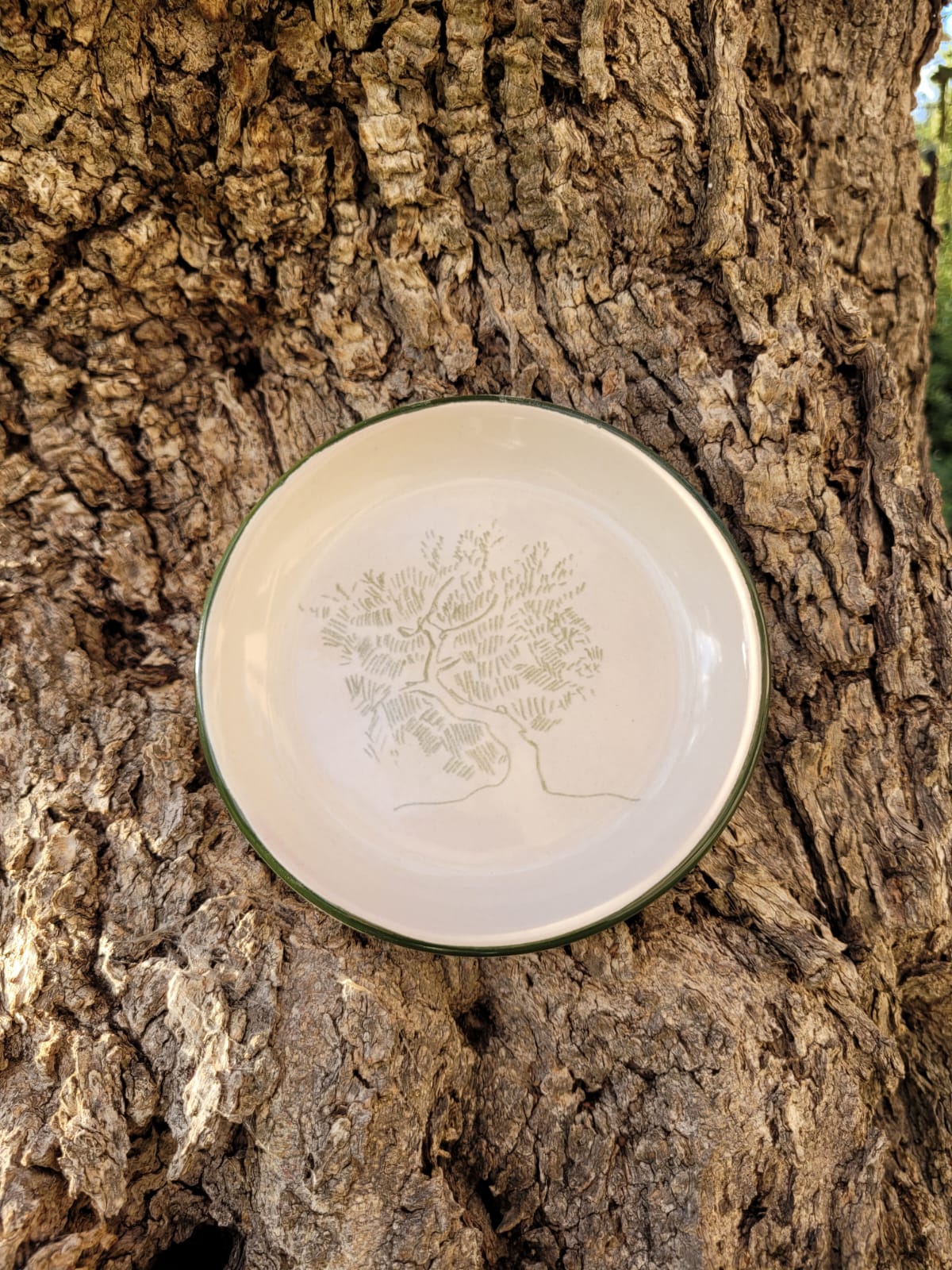 Ceramic dipping dish