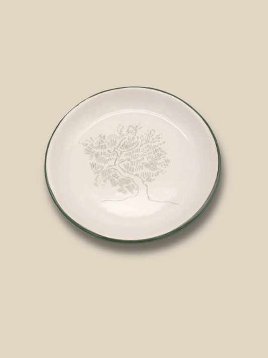 Ceramic dipping dish